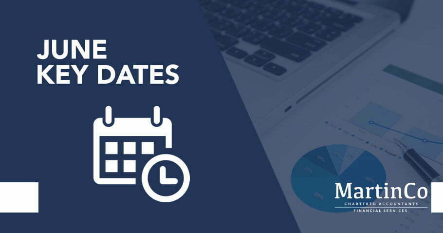 Key Taxation dates in June 2018